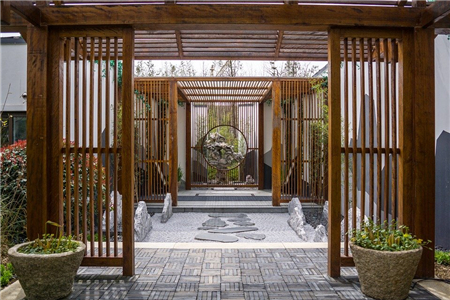 ​新中式别墅院子设计图，看一眼就爱上的古韵之美！
